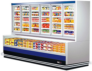 Комбинированный холодильный шкаф Miura (Costan Италия) 